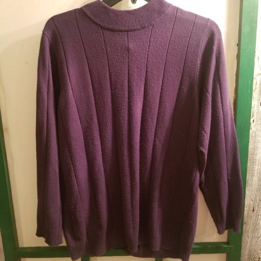 Purple sweater